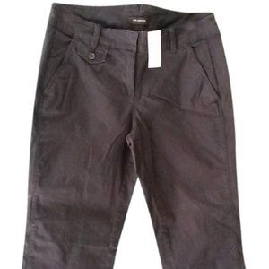 Ann Taylor Navy Office Casual Easy Wear Rolled Pants Size 4 NWT